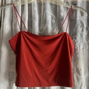 Forever 21 Red Camisole Top